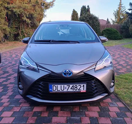 toyota yaris dolnośląskie Toyota Yaris cena 57900 przebieg: 33819, rok produkcji 2017 z Lubin